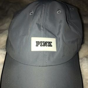 PINK VS DARK GREY BASEBALL CAP